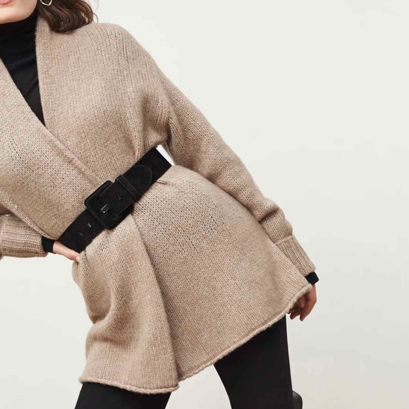 M.M La Fleur The Frederick Cardigan Yak Baby Alpaca Size M/L - Picture 13 of 15